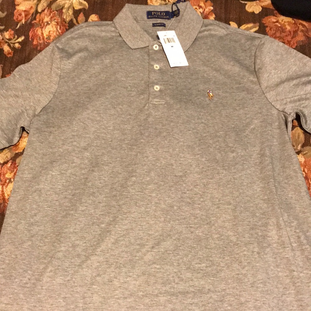 Gray Ralph Lauren Polo